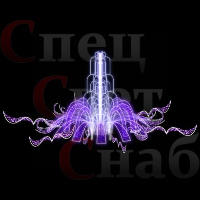 Светодинамический фонтан "Симфония Ронда Мод" mod Фиолетовый